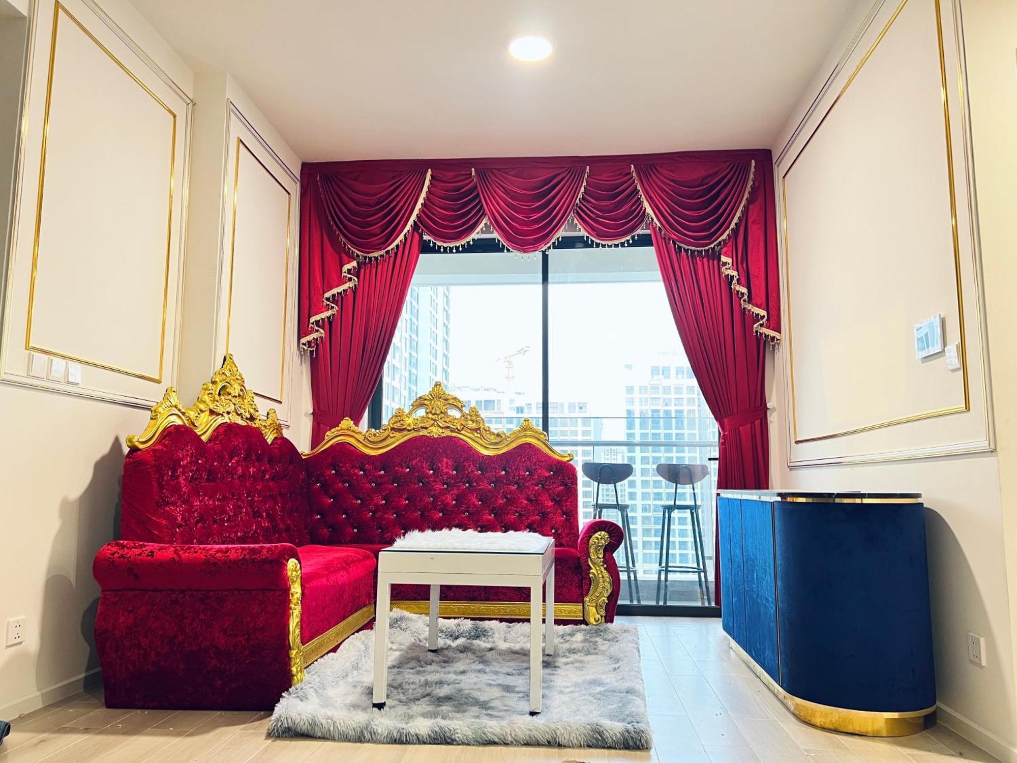 Căn hộ Ho Masteri Tieu Chuan Khach San 5 Sao, Full Noi That Hoang Gia, View Hoa Hau